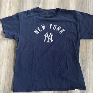 NY Yankees Soft As A Grape Cotton T Shirt Size Youth Large